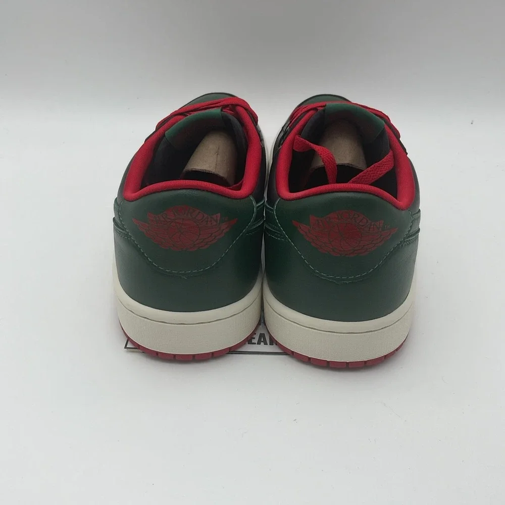 Size 11.5W - Air Jordan 1 Retro OG Low Black Gorge Green W (CZ0775-036) - Picture 6 of 9